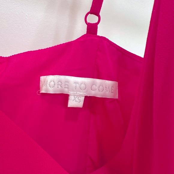 Pink Ruched Mini Dress - Picture 3 of 4